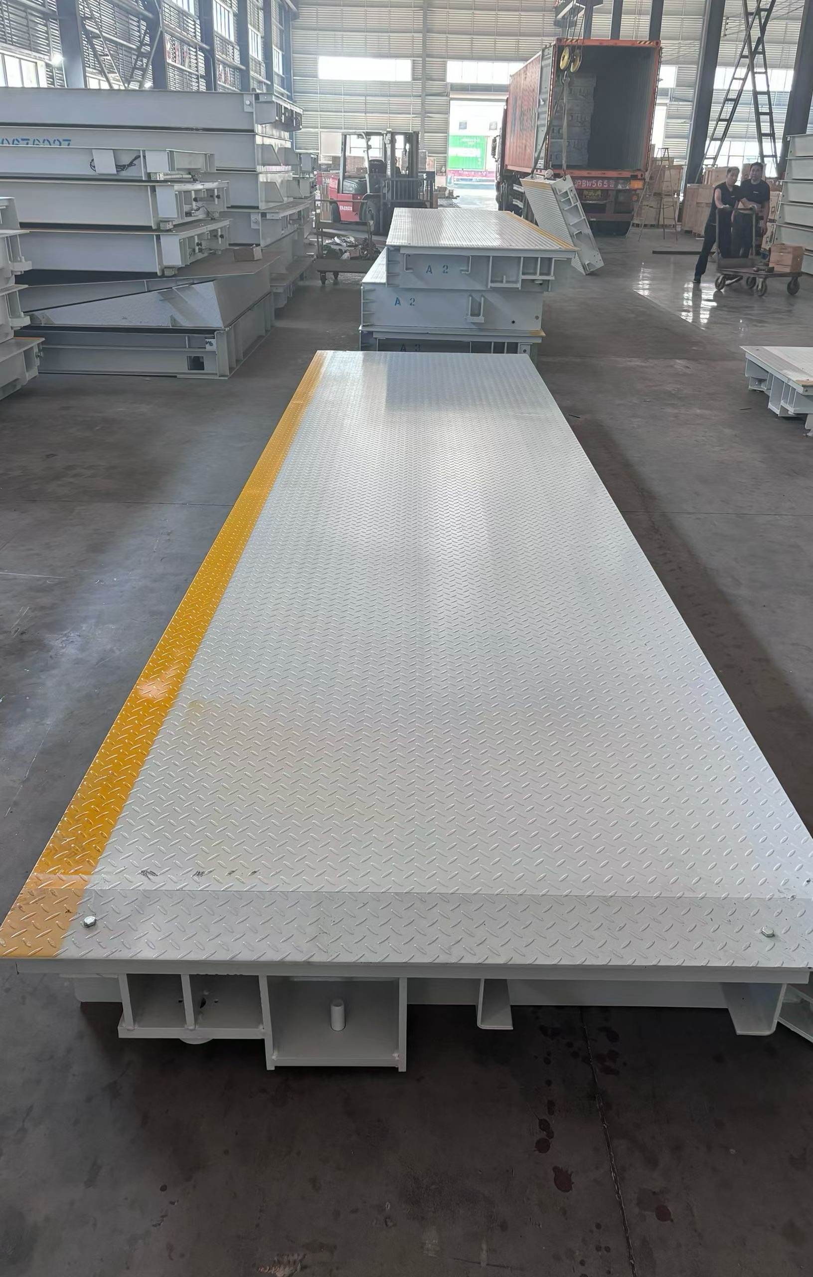 High Quality Electronic Weighbridge Checkered Plate Weigh Bridge Scale Truck Scale